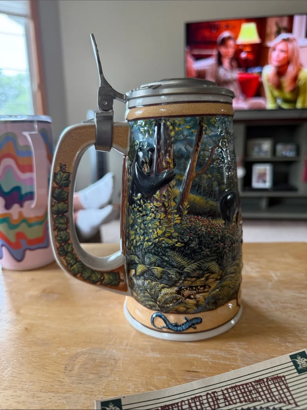 1997 Budweiser America the Beautiful Series. Great Smoky Mountains stein. #09934